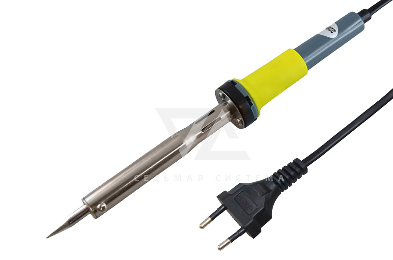 Паяльник с керамическим нагревателем 220 В/80 Вт Proconnect, долговечное жало