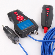 Кабельный тестер RJ-45/RJ-11, COAX, CT, PoE, 8 датчиков NF-8601W Noyafa - 
