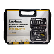 Набор инструментов универсальный IronMaster, 108 предметов