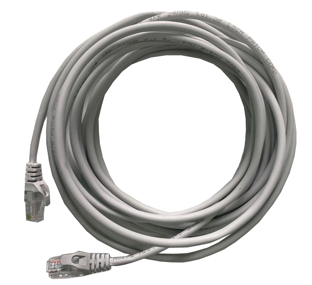 Патчкорд UTP 35 м X-Line, CAT5е, серый, литой, LSZH