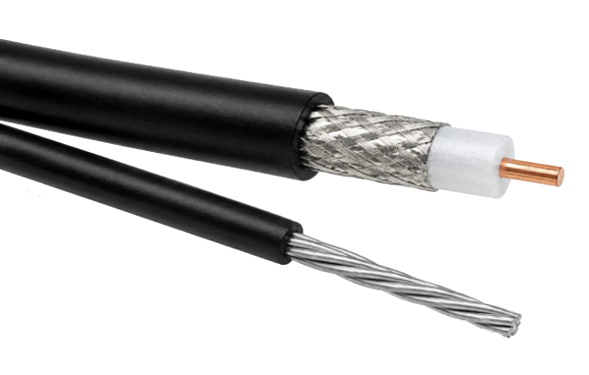 Кабель коаксиальный RG-11 X-Line, с витым тросом F1160BEM 7x0.8, 305 м
